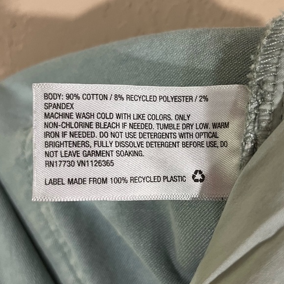 Universal Thread Light Green Wash Mid Rise Skinny Jeans Size 18 - Picture 6 of 6